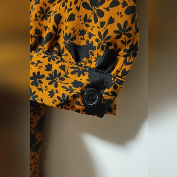 Topshop Ruffle Yoke Mini Dress - Picture 10 of 13